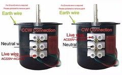 Synchronous Motor 60KTYZ AC 220V 50Hz 20 rmp/m CW/CCW 14W Torque 8kgf.cm