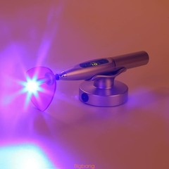 Dental Wireless 5W LED Resin Curing Light with Whitening Tip 1500mW/cm² US STOCK