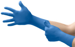 Microflex SG375L-10 Disposable Latex Gloves Medical/Exam Grade, Large