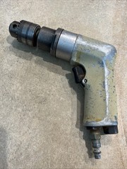 Vintage Pneumatic Air Drill Jacobs Chuck 1/16-3/8 No 74/k