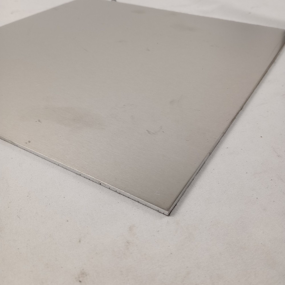 1/8″ .125 Aluminum Sheet Plate 12″ x 12″ FLAT STOCK 5052 12×12 USA/Vinyl 1 Side