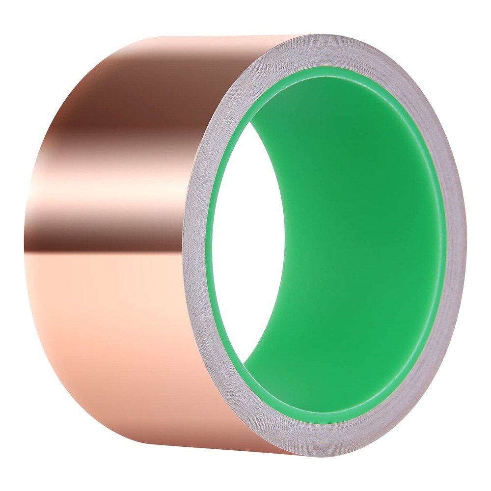 Kirecoo Copper Tape, Foil Tape (2inch X 33 FT) 2inch X 33 FT, Brown