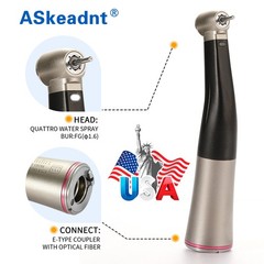 1-5 NSK Style Dental 1:5 Increasing Contra Angle Fiber Optic Handpiece / Rotor