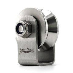 U/V Groove Pulley Wheel Heavy Duty Bearing Pulley for Steel Rope & Cable Lifting
