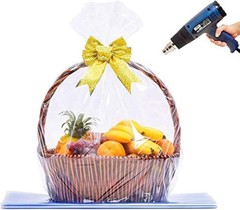 High Clarity Extra Large Shrink Wrap Bags 35×44 – Perfect for Holidays & Events