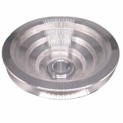 24mm Bore 5 Step A Type V-Belt Pagoda Pulley Belt Outter Dia 54-150mm