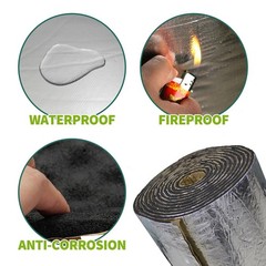 For Inner wall of ventilation duct Sound Deadener shock absorption Mat 19sqft