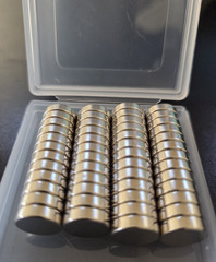 10mm x 3mm Super Strong Round Disc Rare Earth Neodymium Magnets 100 Pcs.