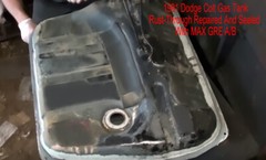 Gasoline Resistant Epoxy Resin 4 Coating & Patching Metal & Fiberglass Fuel Tank