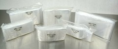 600 PIECE 2MIL ZIP LOCK POLY RECLOSABLE PLASTIC CLEAR BAGGIES ASSORTED SIZES LOT