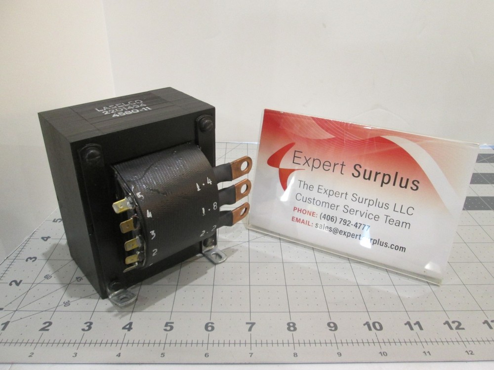 Laselco, 2201494, 4580-11, Power Transformer, 140VA, 115/208/230V, New
