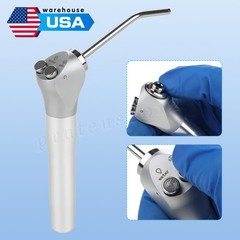 Dental Air Water Syringe Triple 3-Way Spray 2 Nozzle Tips Handpiece Autoclavable
