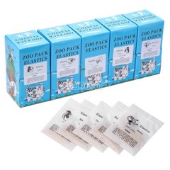 AZDENT Dental Orthodontic 3.5 5.0 6.5 OZ Elastics Rubber Bands Ortho Latex Brace