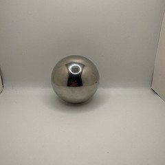 3” Stainless Steel Decorative Sphere Orb Mirror Finish 14.5 oz