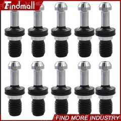 Findmall 10×BT40 60°0.589″ Pull Stud Retention Knob for Kira Okuma Roku-Roku CNC