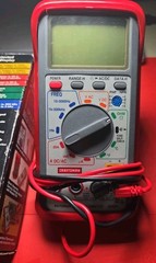 Craftsman 82028 Digital Multimeter Auto-Ranging CAT III 600V 20A