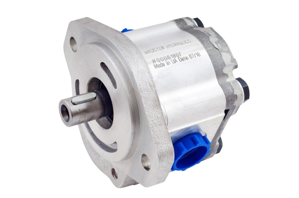 Hydraulic Gear Pump 5-18 GPM 7/8″ Keyed Shaft SAE B-2 Bolts CCW Cast Iron