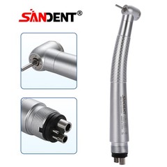 SANDENT Dental High Speed Handpiece 4 Hole NSK Pana MAX Quattro Water Spray Push