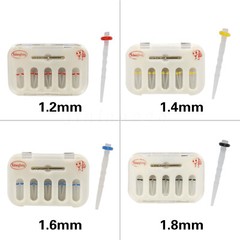 Yabangbang Dental High-intensity Fiber Post Resin Screw Thread Quartz + Drills
