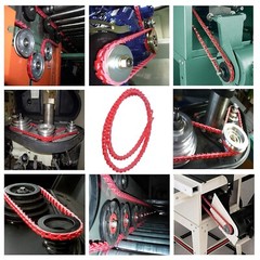 Power Twist Drive 1/2″ Link V-Belt 5 Feet A Type -Twist “A” Adjustable Link, USA