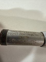 Vintage SoilTest CL-700 Pocket Penetrometer Tons/Foot Squared USA