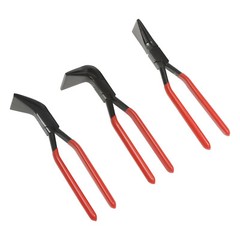 3-Piece Sheet Straight Bending Plier Hand Seamers Sheet Metal Tool 45° & 90°