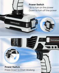 Saker Portable Electric Welding Machine,110V Portable Welder Handheld with IG