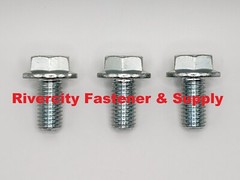 (10) M10-1.5×20 Hex Flange Bolts Grade 10.9 M10x1.5×20 Screws 10mm x 20mm
