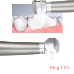 Joydental Dental E-generator Shadowless LED High Speed Ceramic Handpiece 4Hole