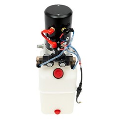 5.68L/6QT Single Acting Hydraulic Pump Hydraulic Pump Motor 1.6KW DC12V 3000RPM