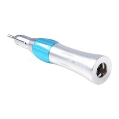 1-10PC Dental Surgical Straight Handpiece 1:1 NoseCone With External Nozzle Pipe