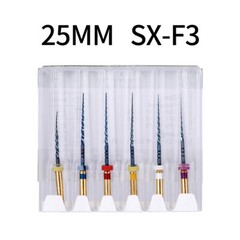 Dental Endo Rotary Files X-pro Gold Taper SX-F3 Files Root Canal Engine Use 25MM