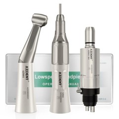 AZDENT Dental E-generator LED High Speed/Slow Low Speed Handpiece Kit 4H/2H