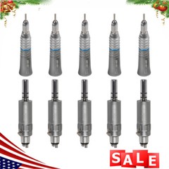 SEASKY Dental Straight Nosecone / Air Motor Low Speed Handpiece E-type 4 Hole st