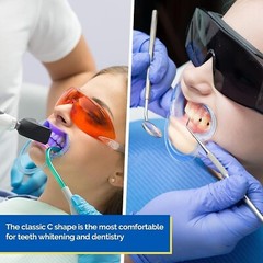 3 x Retractor de mejillas Blanqueamiento de dientes Abridor de Boca Dentista