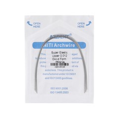 AZDENT Dental Ortho Brackets Braces Mini MBT Roth.022 Hook 345 /NITI Arch Wires