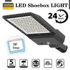 42000LM LED Parking Lot Light with Photocell, Waterproof IP65 LED 300.0 Watts