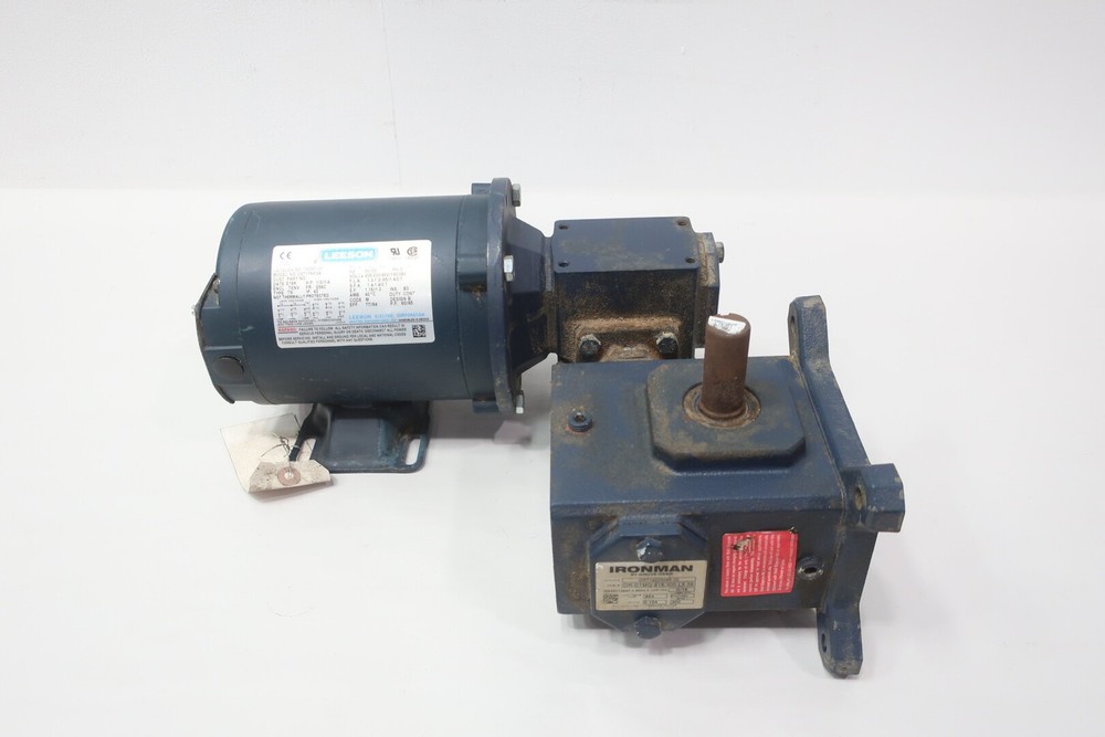 Grove Gear GR-DTMQ-818-300-L5-56 Ironman Gearmotor 0.154hp 3ph 208-230/460v-ac