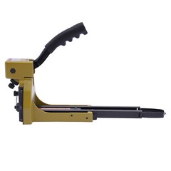 Carton Stapler w/100 Staples for Sealed Boxes, Cartons, Corrugated Cardboard