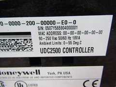 🔥 NEW HONEYWELL UDC2500 CONTROLLER 90-250 VAC 18VA W/PRODUCT MANUAL & BRACKETS