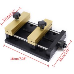 Metal Sheet Holder Holds Tin/Gold/Silver Foil Sheet for Engraving Laser Cutting