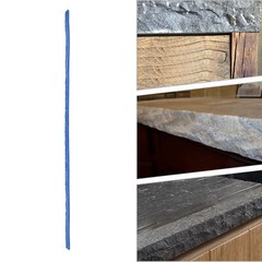 Concrete Edge Form Mold PU Blue 240 × 5 × 2 cm Stone Texture