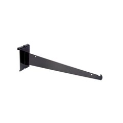 New 8″ Gridwall Black Knife Shelf Brackets With Lip