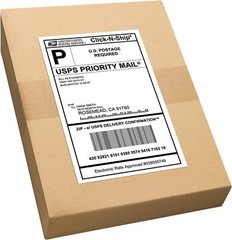1000 Value 8.5″ X 5.5″ Half Sheet Self Adhesive Shipping Labels 2 Per Sheet