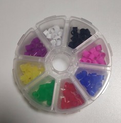 160Pc Dental Silicone Instrument Code Rings Autoclavable 135ºC 8 Color Hygienist