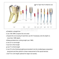 Dental Endo Rotary Heat Activated Canal Root for Engine Files /Counting Stopper