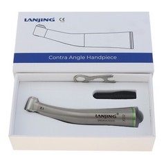 LANJING Endo Handpiece 8:1 Contra Angle Dental Endodontic Push Button Mini Head