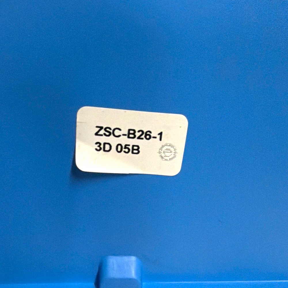 Blue Plastic Electrical Enclosure Box w/ Knockouts Rectangular ZSC-B26-1