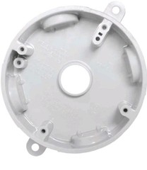 5 Hole Nonmetallic Weatherproof Round Electrical Outlet Box with 3/4″ Outlet …