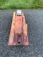 Massey Harris 333 444 Hydraulic Control Cover & Tachometer